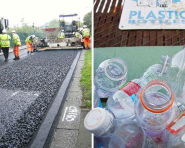 O companie scoțiană transformă sticlele de plastic în „asfalt” pentru construcția drumurilor!